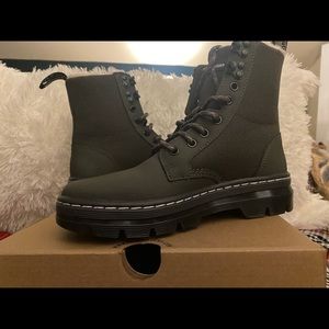 Gray Doc martens